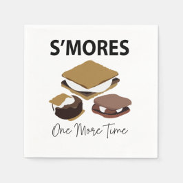 Smores S'mores Dessert noch einmal etwas mehr Part Serviette