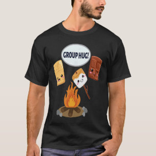 Smores S'mores Marshmallow Campfire Camping Roasti T-Shirt