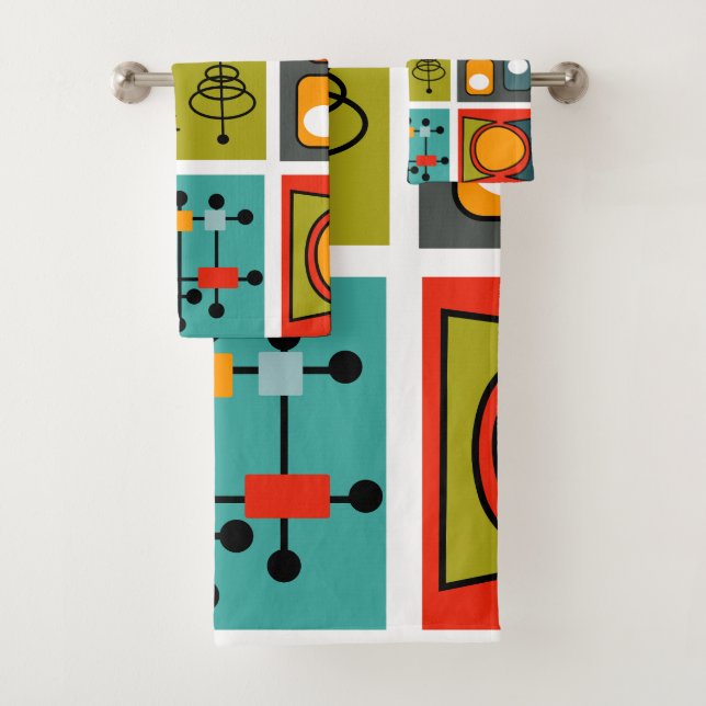 Smorgasbord moderne du milieu du siècle (En situation)