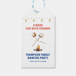 S'mos Spaß Bonfire Backyard Keks Freundschaft gebe Geschenkanhänger