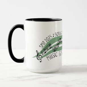 SMR 30. Musikfestival Gedenkfeier Tasse