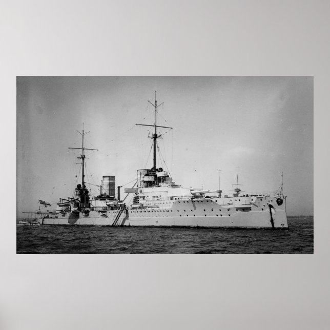 SMS Von der Tann Poster (Vorne)