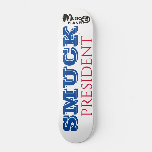 SMUCK PRÄSIDENT / TST-Skateboard Skateboard (Vorderseite)