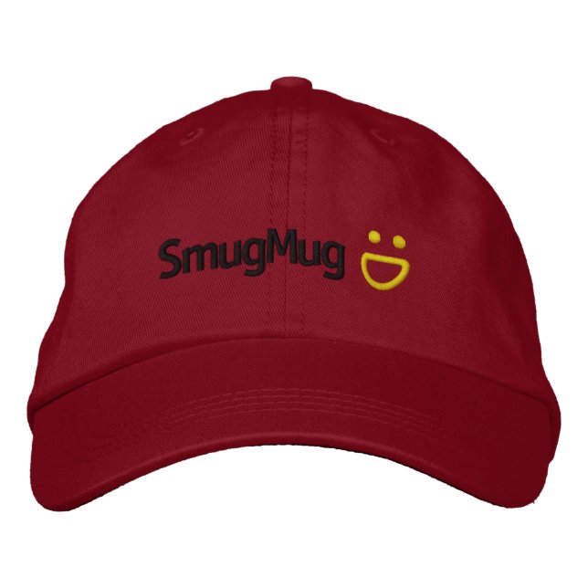 SmugMug-Hat Bestickte Kappe (Vorderseite)