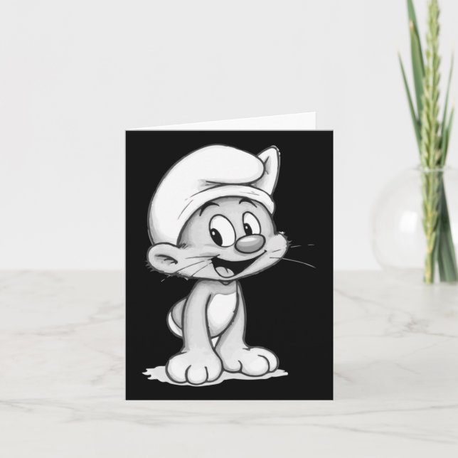 Smurf Cat Sticker1 Karte (Vorderseite)
