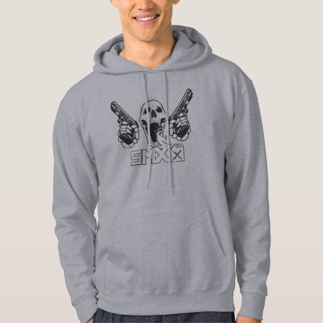 SMX GrauHoodie Hoodie (Vorderseite)