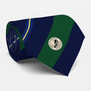 Smyrna (Tennessee) Stadtflagge Neck Tie Krawatte