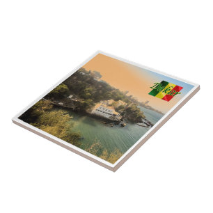 SN004 DAKAR, Senegal, Afrika, Fliese