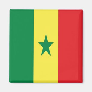 SN - Senegal - Flagge Magnet