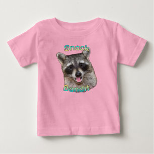 Snack Bandit Funny Raccoon Kleinkind T - Shirt - N