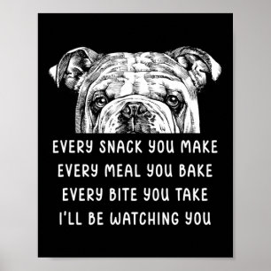 Snack, den du bei jeder Mahlzeit zubereitest, die Poster
