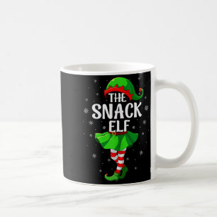 Snack-Elf-Weihnachtsmädchen Frauen Elf-Squad Weihn Kaffeetasse