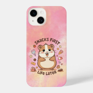 Snack First, Life Later – Funny Snack Lover  iPhone 14 Hülle