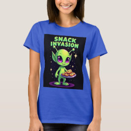 Snack Invasion: Spaß und leckere Übernahme T-Shirt