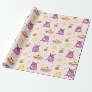 Snack Monsters Wrapper Geschenkpapier