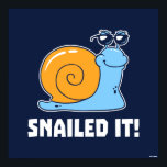 Snack Poster<br><div class="desc">Die von bCreative entworfene Schneckengrafik "Snail It" zeigt eine coole Schnecke mit Sonnenbrille! Das ist ein tolles Geschenk für Familie, Freunde oder eine Leckerei für sich! Diese lustige Grafik ist eine großartige Ergänzung zu jedem Stil: bCreative ist ein führender Schöpfer und Lizenzgeber von originellen, trendigen Designs und Immobilien. ©LCT Creative....</div>