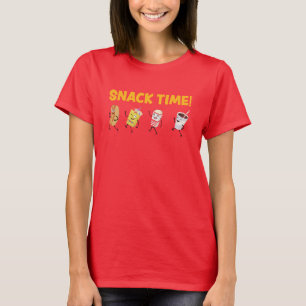 Snack Time! Retro Candy Popcorn T-Shirt