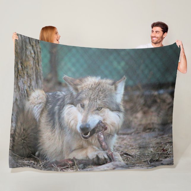 Snack-Zeit Fleecedecke (Beispiel)