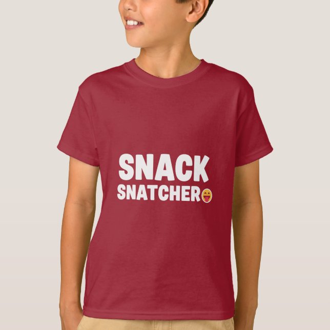 Snackdieb T-Shirt (Vorderseite)
