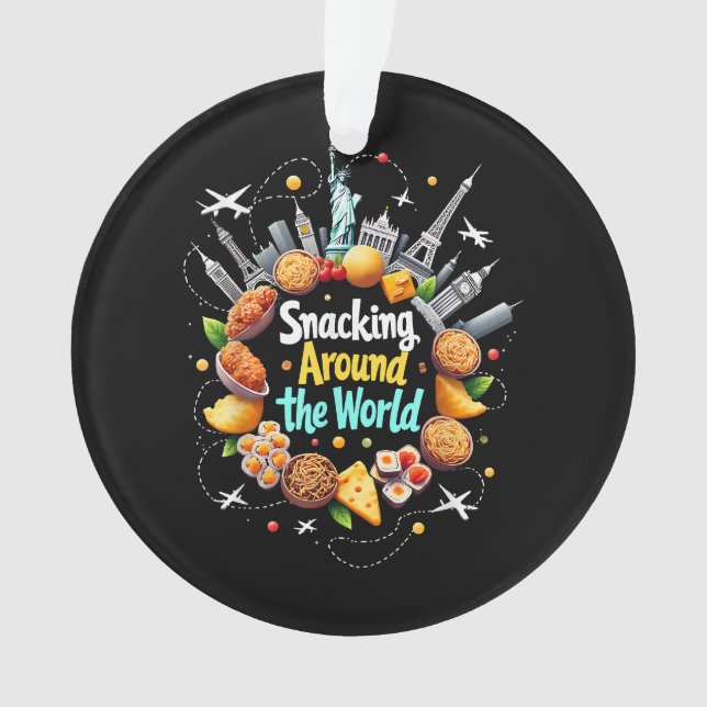 Snacking Autour Du Monde Fast Food Travel Travele (devant)