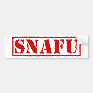 SNAFU AUTOAUFKLEBER
