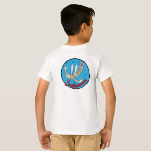 Snafuperman P-38 Lightning Cartoon Noseart T-Shirt