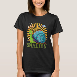 Snail Alien Snalien Weird Science Day Fiktion Slug T-Shirt