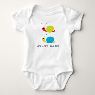 Snail Baby Strampler