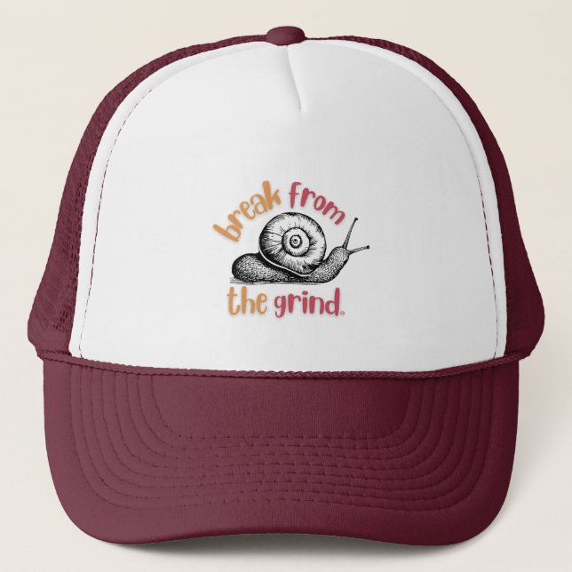 Snail BFTG Truckerkappe (Vorderseite)