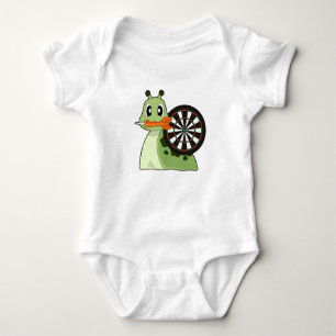 Snail Dartboard Baby Strampler