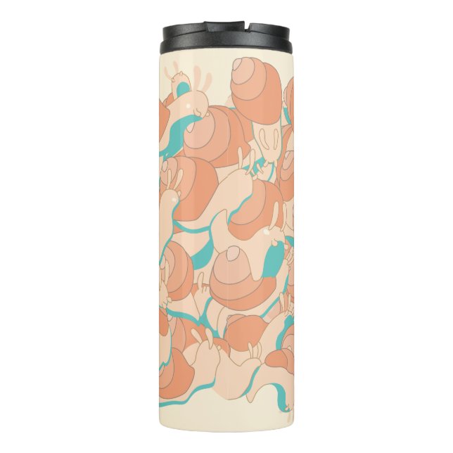 Snail Design Tumbler Thermosbecher (Rückseite)