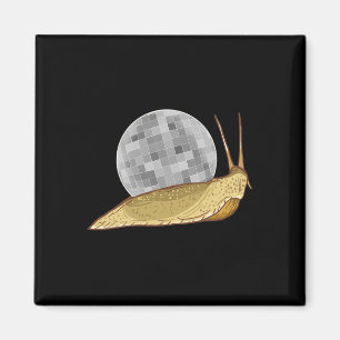 Snail Disco Ball Fantastische Muschel Locarno Magnet