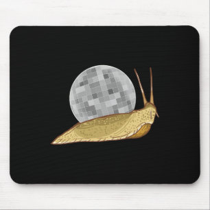 Snail Disco Ball Fantastische Muschel Locarno Mousepad