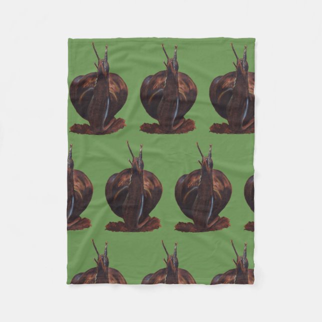 Snail Fleece Blanket (Vorderseite)