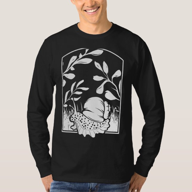 Snail Gastropod Slug T-Shirt (Vorderseite)