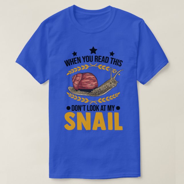 Snail Gift Essbare8 T-Shirt (Design vorne)