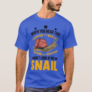 Snail Gift Essbare8 T-Shirt
