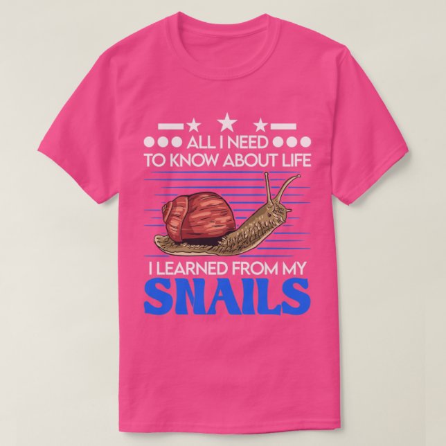 Snail Gift Essble1 T-Shirt (Design vorne)