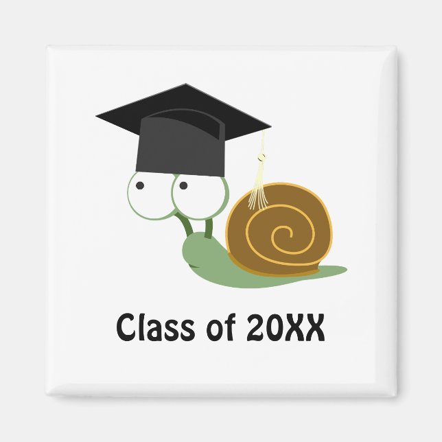 Snail Graduate 20XX Magnet (Vorne)