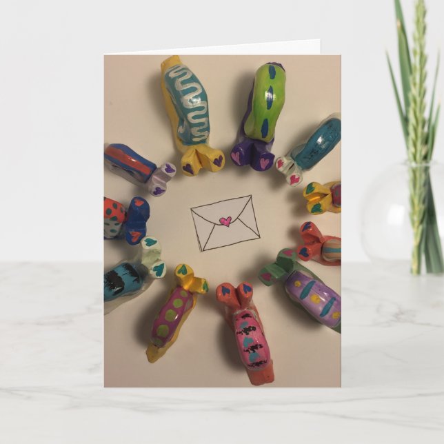 Snail mail hallo karte (Vorderseite)