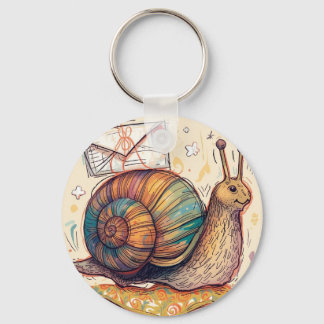 Snail Mail Keychain Schlüsselanhänger