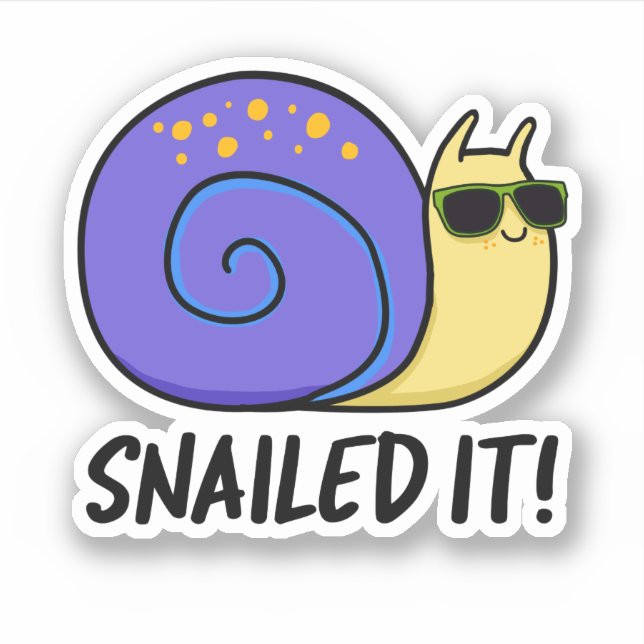 Snail Pub Aufkleber (Vorderseite)