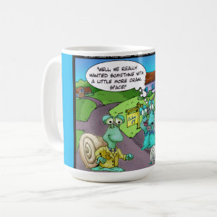 Snail Real Anwesen Sales Funny Gifts & Sammlerstüc Kaffeetasse