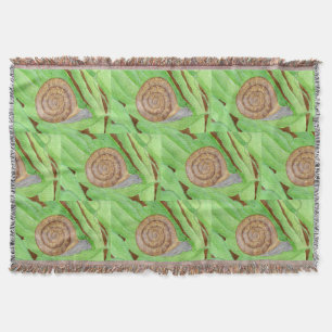 Snail Watercolor Decke