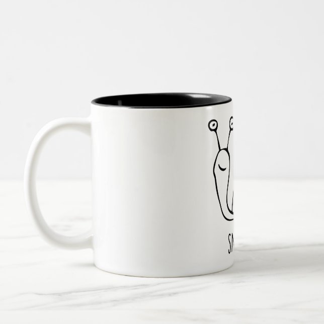 Snailed es zweifarbige tasse (Links)