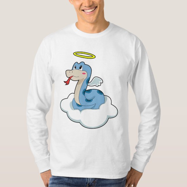 Snake Cloud Angel T-Shirt (Vorderseite)
