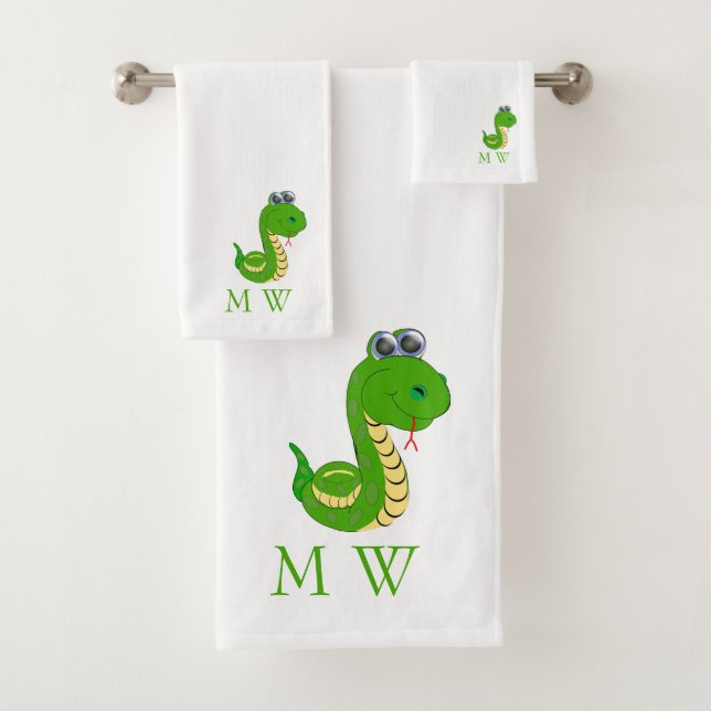 Snake Design Monogrammed (En situation)