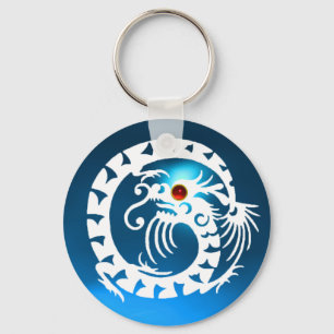 SNAKE DRAGON, weiß, rot, rubinrot, blau Schlüsselanhänger