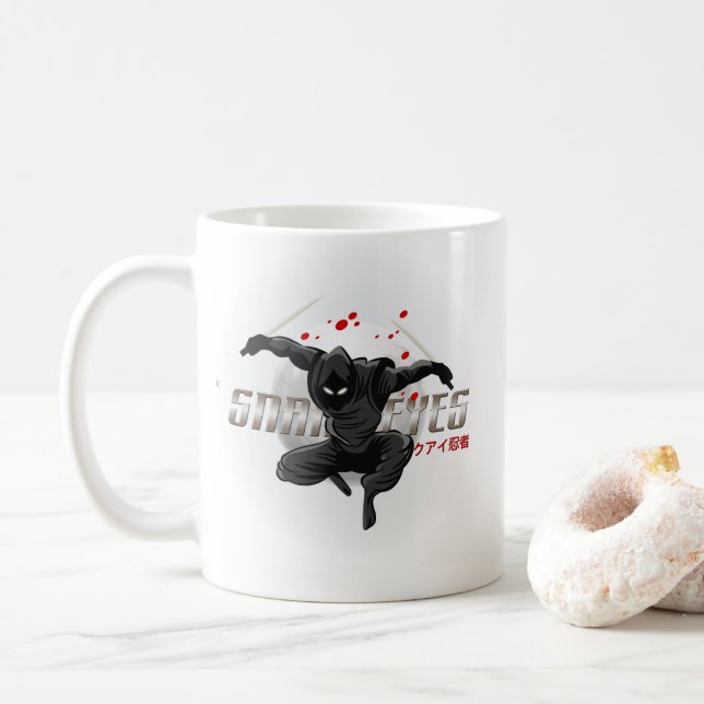 Snake Eyes Ninja | 11# Klassische Tasse (Mit Donut)