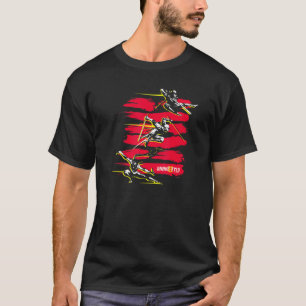 Snake Eyes Ninja Rote Streifen T-Shirt